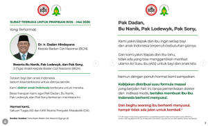 Kebijakan distribusi Sufor masal