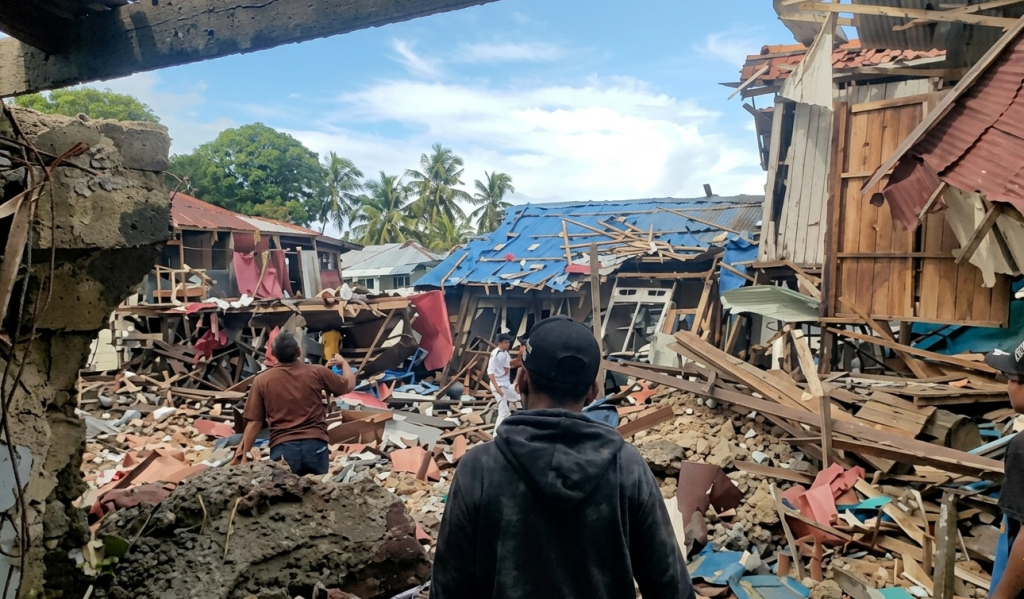 Ledakan di Numfor Papua Biak
