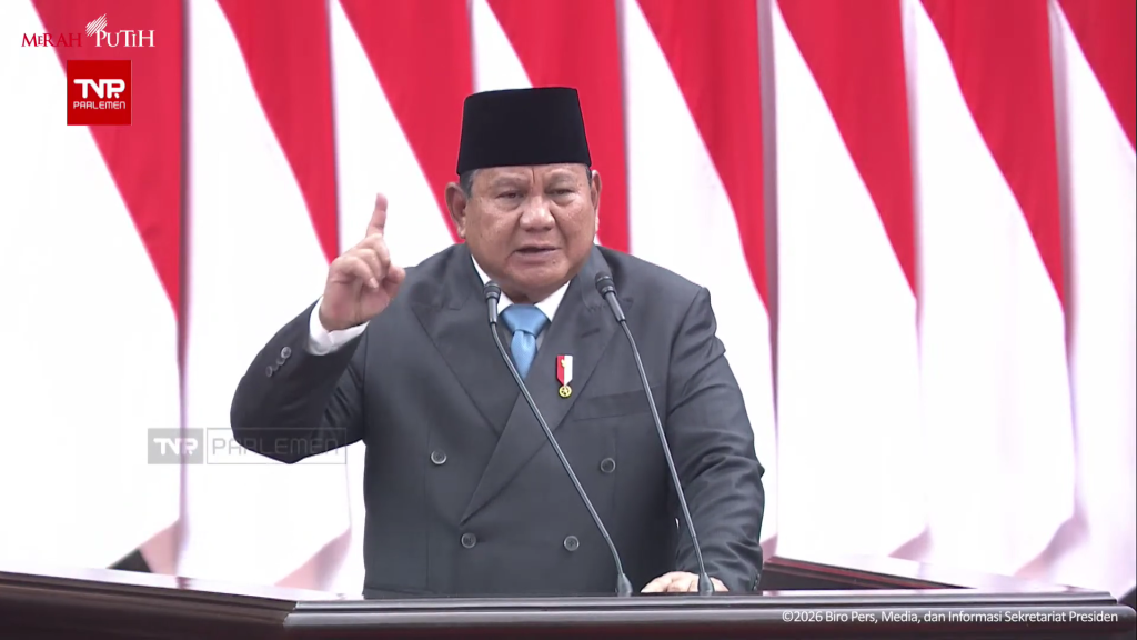 Pidato Presiden Prabowo