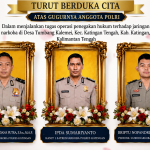 Turut Berdua meninggalnya 3 anggota polri