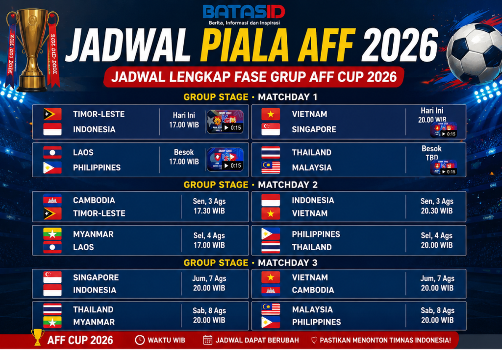 jadwal piala aff
