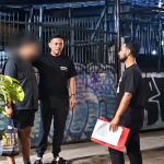 Pelaku Penendang sensy