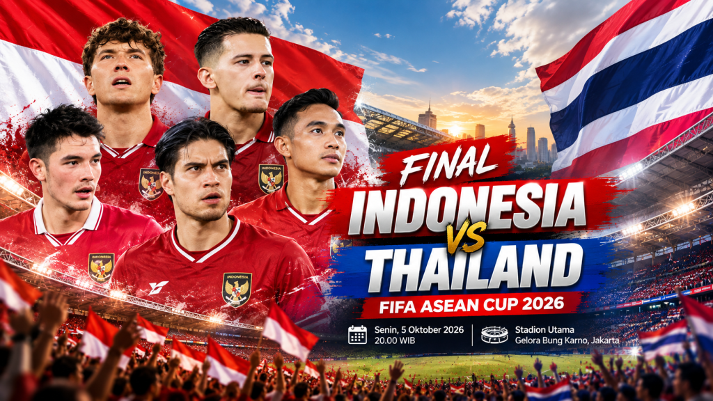 Final Indonesia vs Thailand di GBK