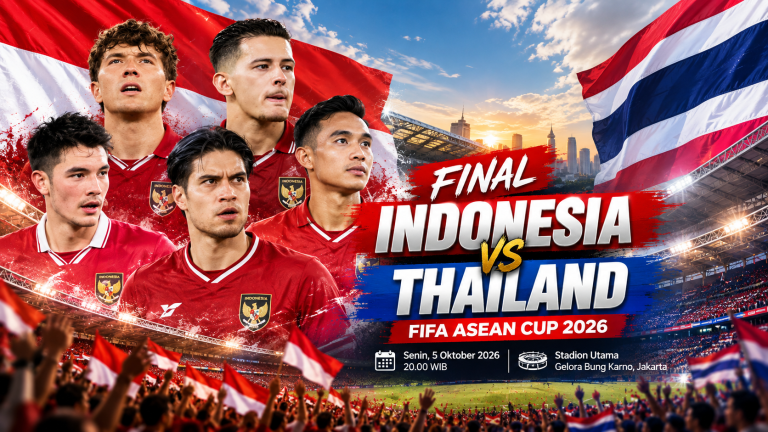 Final Indonesia vs Thailand di GBK