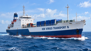 KM Virgo Transport 8 di Lautan